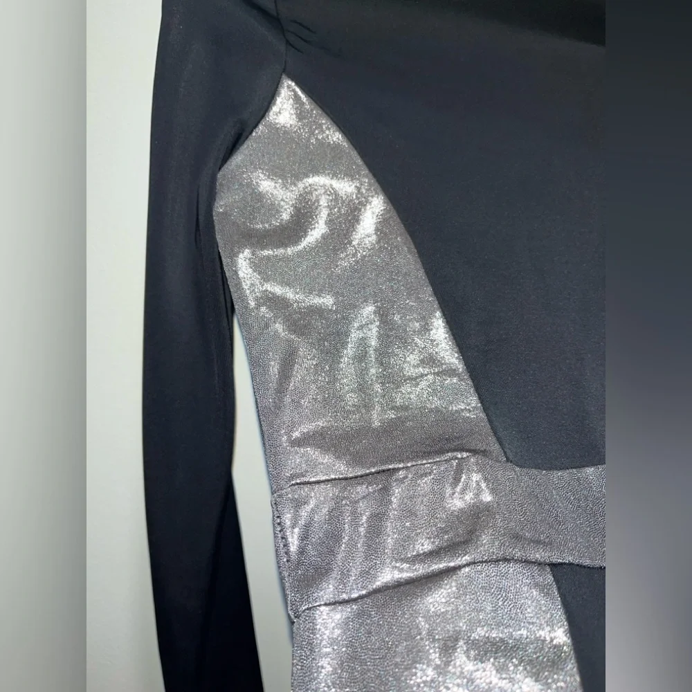 Balera Metallic zip front leotard - Picture 5 of 9